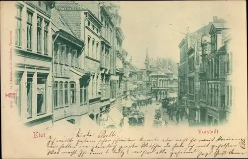 Ak Kiel in Schleswig Holstein, Vorstadt
