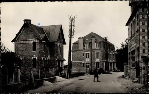 Ak Beny Bocage Calvados, La rue de la Gare