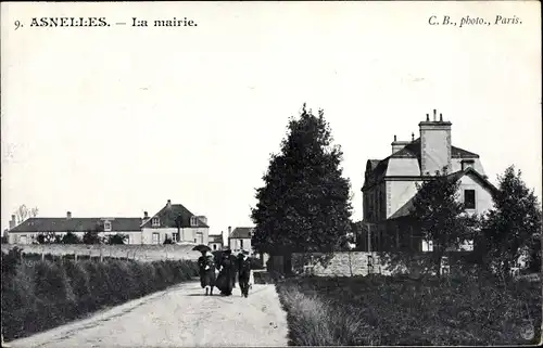 Ak Asnelles Calvados, La mairie