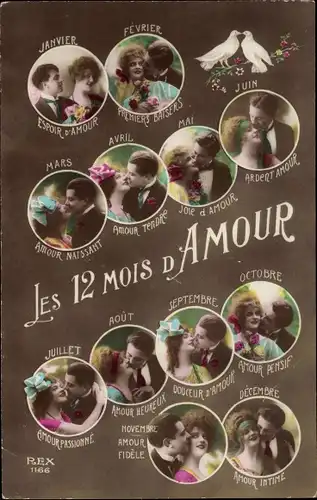 Ak Les 12 Mois d'Amour