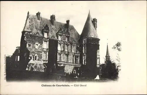 Ak Courtalain Eure-et-Loir, Le Chateau
