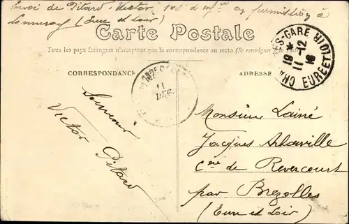 Ak Lanneray Eure et Loir, L'Eglise