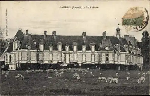 Ak Gambais Yvelines, Le Chateau
