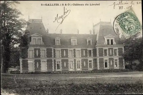 Ak Galluis Yvelines, Chateau du Lieutel