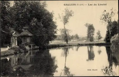 Ak Galluis Yvelines, Lac du Lieutel