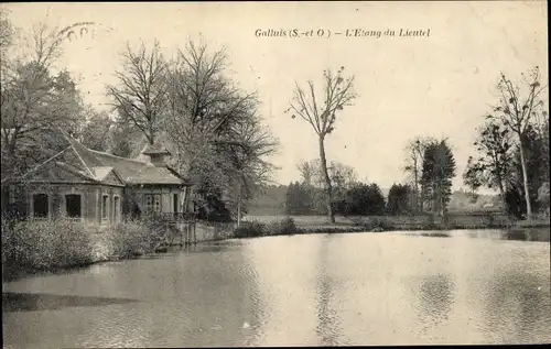 Ak Galluis Yvelines, L'Etang du Lieutel