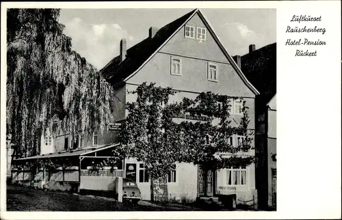 Ak Rauschenberg im Kreis Marburg, Hotel Pension Rückert