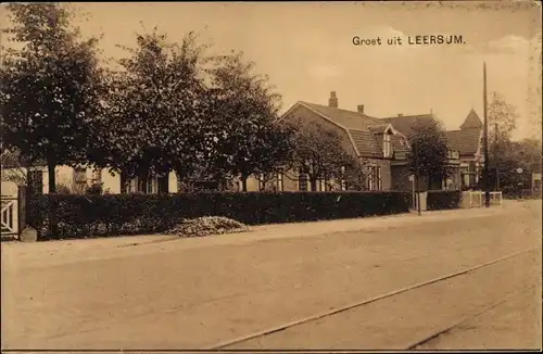 Ak Leersum Utrechtse Heuvelrug Utrecht, Straat