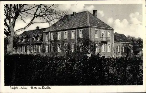 Ak Darfeld Rosendahl in Westfalen, St. Anna Hospital
