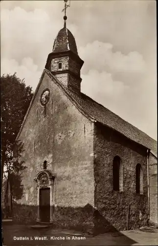 Ak Ahsen Datteln im Ruhrgebiet, Kirche