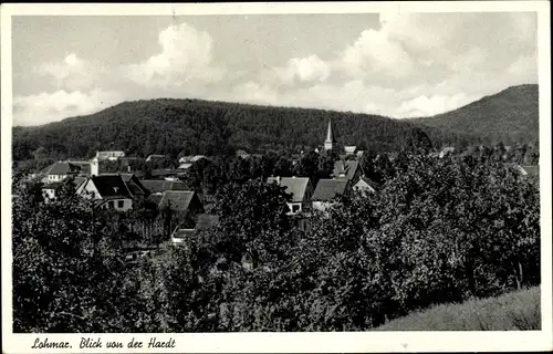 Ak Lohmar im Aggertal, Blick von der Hardt