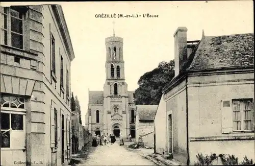 Ak Grezille Maine et Loire, L'Eglise