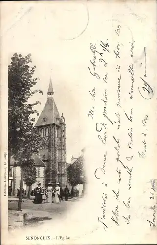 Ak Senonches Eure et Loir, L'Eglise