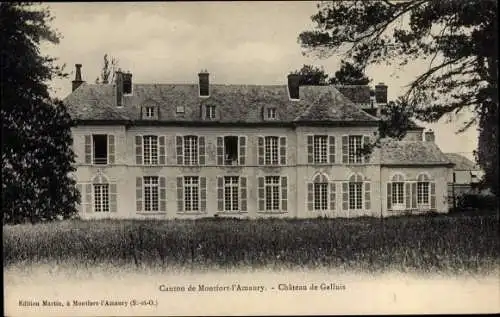 Ak Montfort l'Amaury Yvelines, Chateau de Galluis