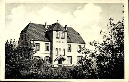 Ak Nordseebad Sankt Peter Ording, Hotel Ordinger Hof