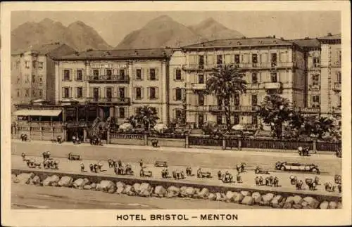 Ak Menton Alpes Maritimes, Hotel Bristol