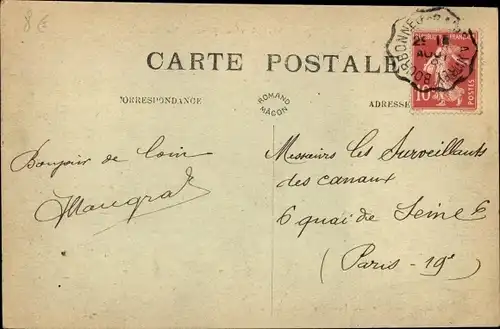 Ak Vitrey Haute Saône, Vue générale