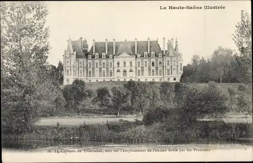 Ak Villersexel Haute Saône, Chateau