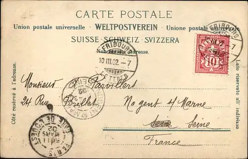 Ak Bern Stadt Schweiz, Blick auf den Ort