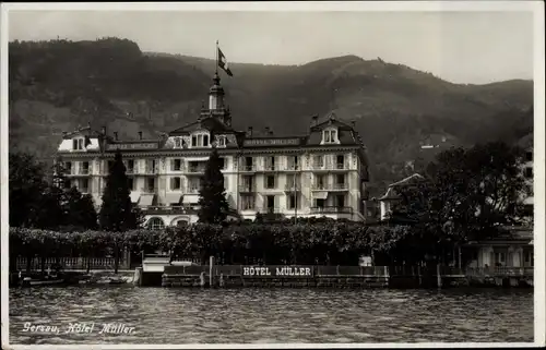 Ak Gersau Kanton Schwyz, Hotel Müller