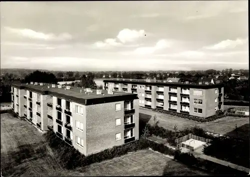 Ak Thesdorf Pinneberg in Schleswig Holstein, Wohnhäuser, Plattenbauten