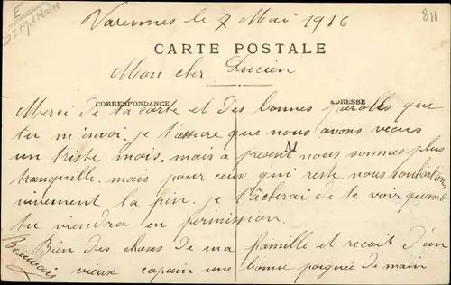 Ak Varennes sur Loire Maine et Loire, Gaure, Route de Varennes