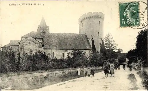 Ak Cunault Maine et Loire, L'Eglise