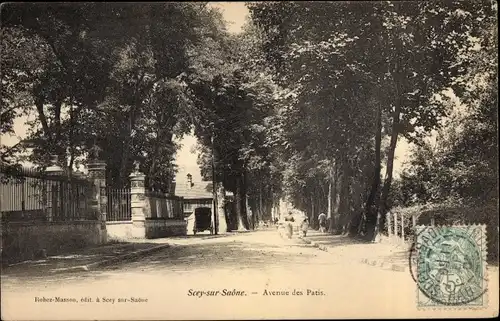 Ak Soey sur Saone Haute Saône, Avenue des Patis