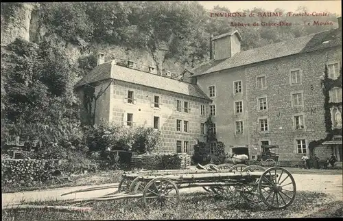 Ak Baume Doubs, Abbaye de Grace Dieu, Le Moulin