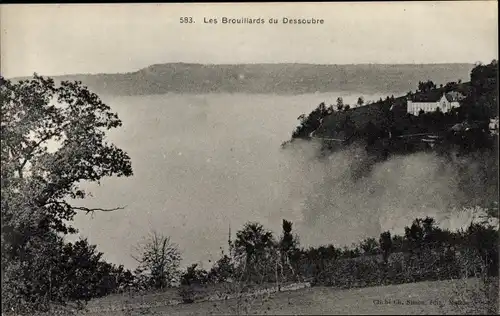 Ak Doubs Franktrich, Les Brouillards du Dessoubre