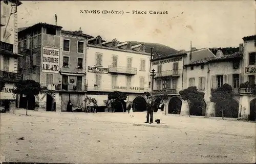 Ak Nyons Drome, Place Carnot