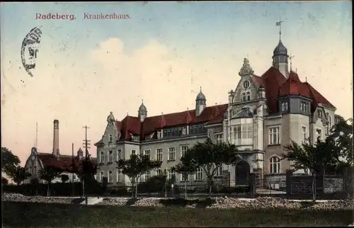 Ak Radeberg Sachsen, Krankenhaus