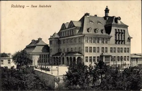 Ak Radeberg Sachsen, Neue Realschule