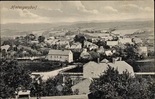 Ak Hintergersdorf Tharandt Sachsen, Panorama