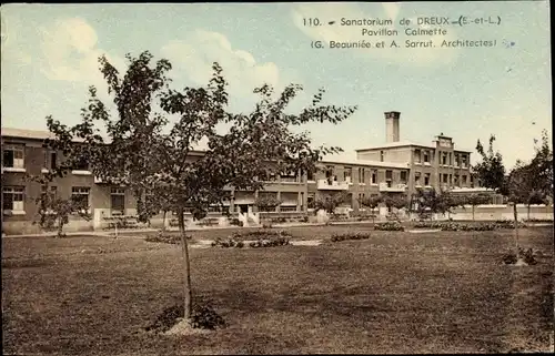 Ak Dreux Eure et Loir, Sanatorium, Pavillon Calmette