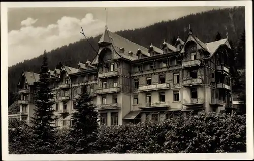 Ak Beatenberg Kanton Bern, Schweizerhof, Ferienheim für Handel und Industrie