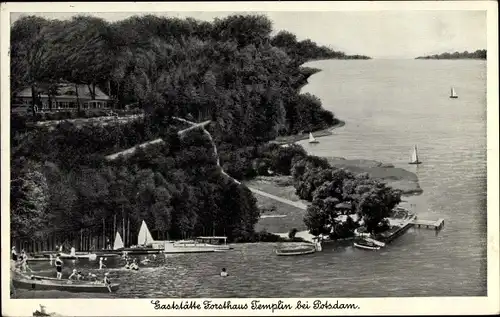 Ak Templin bei Potsdam, Gaststätte Forsthaus