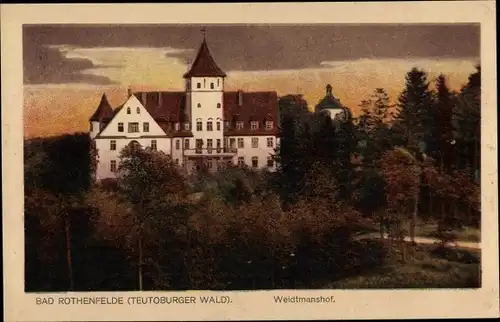 Ak Bad Rothenfelde am Teutoburger Wald, Weidtmanshof