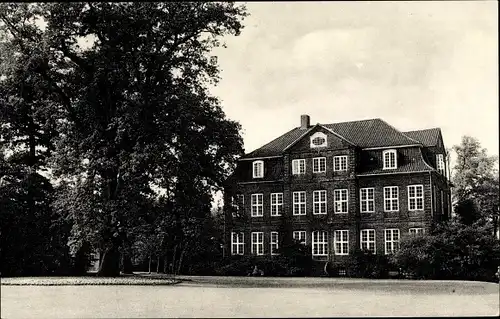 Ak Pinneberg in Schleswig Holstein, Blick auf Backsteinhaus