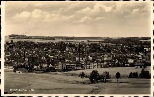 Ak Crimmitschau in Sachsen, Gesamtansicht