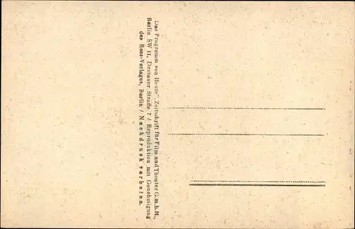 Ak Schauspieler Gustav Fröhlich, Portrait