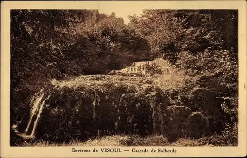 Ak Vesoul environs Haute Saône, Cascade de Solborde