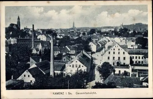 Ak Kamenz Sachsen, Panorama