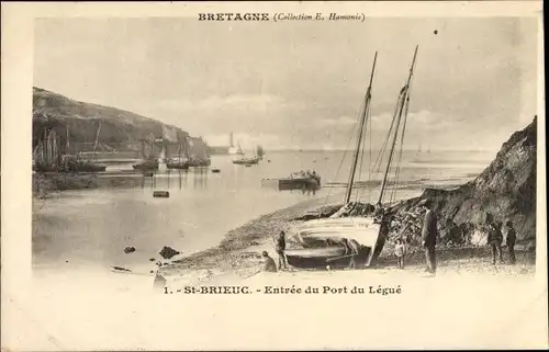 Ak Saint Brieuc Côtes d'Armor, Entree du Port du Legue