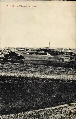 Ak Písek Pisek Südböhmen, Strana severni