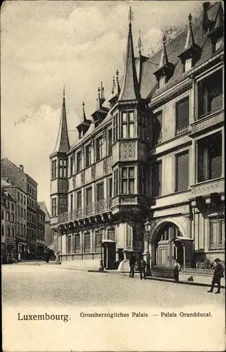 Ak Luxemburg Luxembourg, Großherzogliches Palais, Palais Grandducal