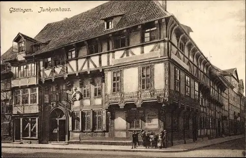 Ak Göttingen in Niedersachsen, Junkernhaus