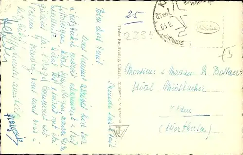 Ak Kitzbühel in Tirol, Straßenpartie