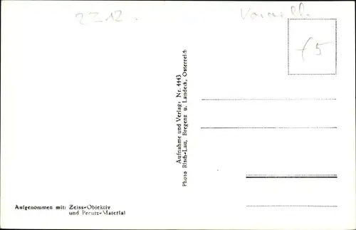 Ak Zug am Arlberg Lech in Vorarlberg, Gasthaus zum balzenden Auerhahn