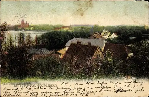 Ak Ratzeburg im Herzogtum Lauenburg, St. Georgsberg